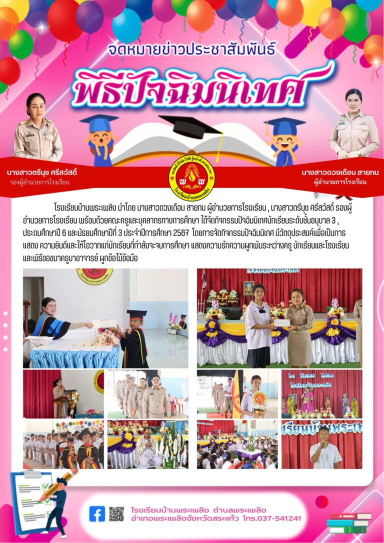 ปัจฉิมนิเทศ 67